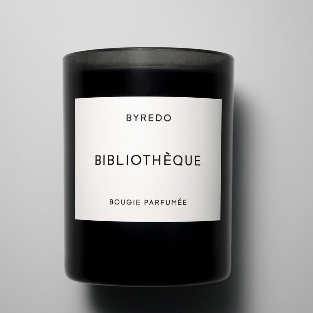 Byredo BIBLIOTEQUE candles